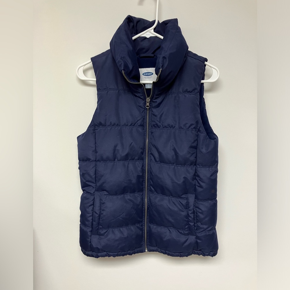 Old Navy puffer vest, navy, SP